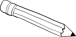 A pencil